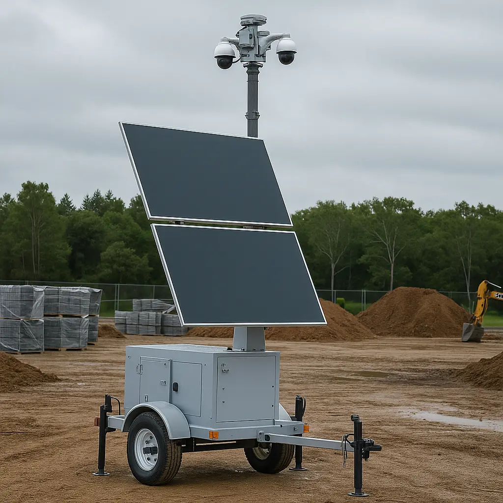 construction security trailers